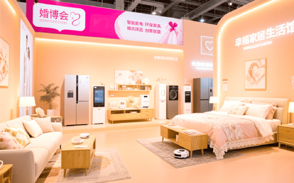 深圳婚博會展臺搭建設計攻略:營造高級的浪漫氛圍